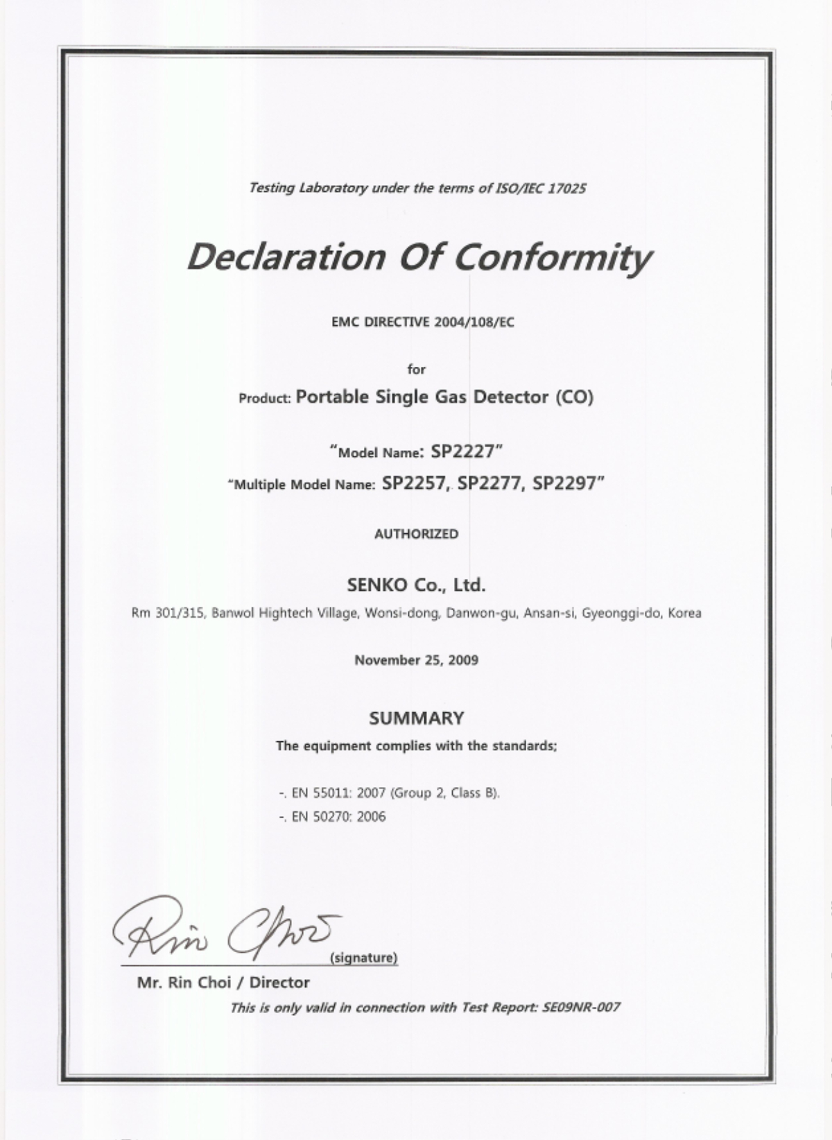 4.EuropeEMCCertificate_SP2ndCOSO2H2H2S.JPG